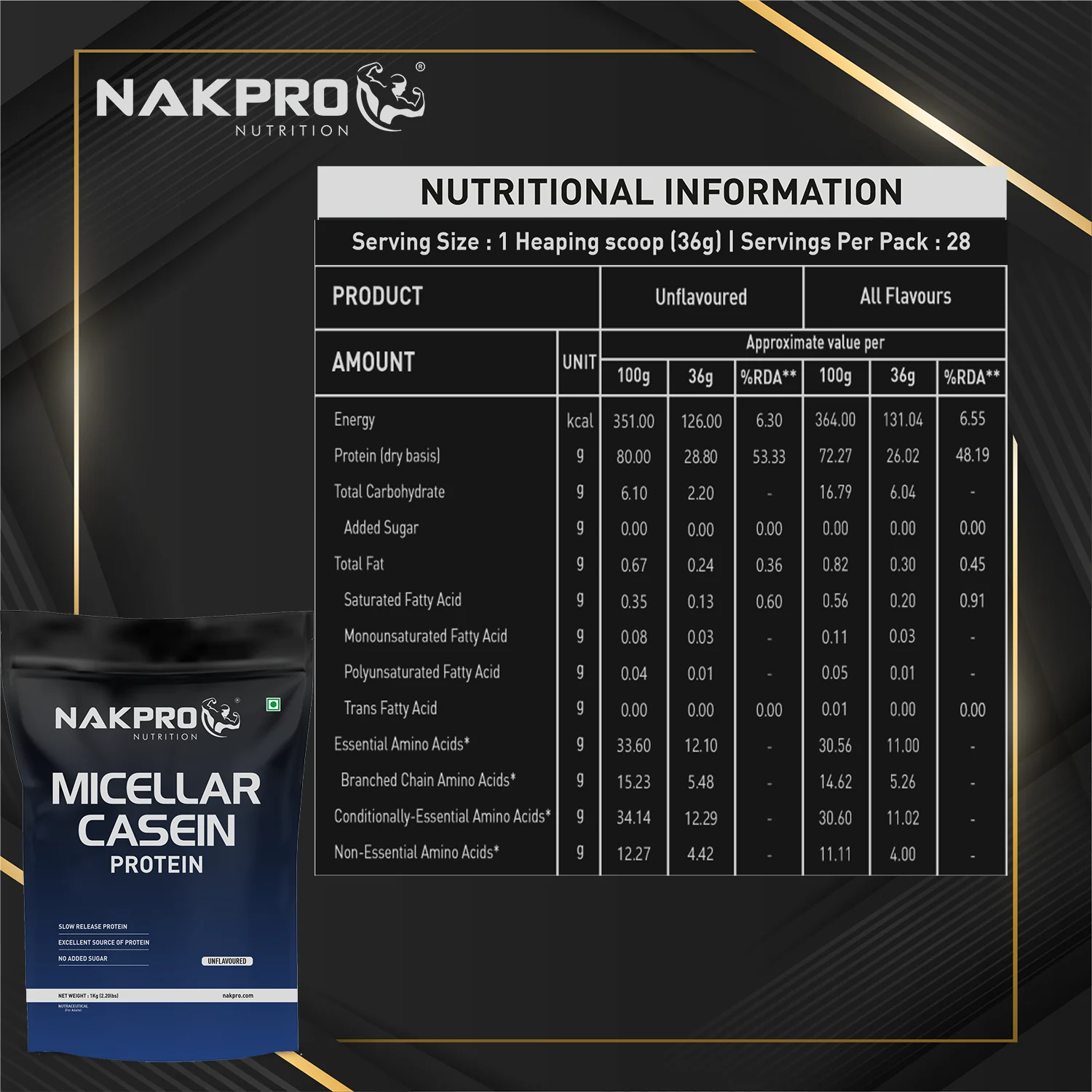 Micellar Casein Protein Powder - Image 156