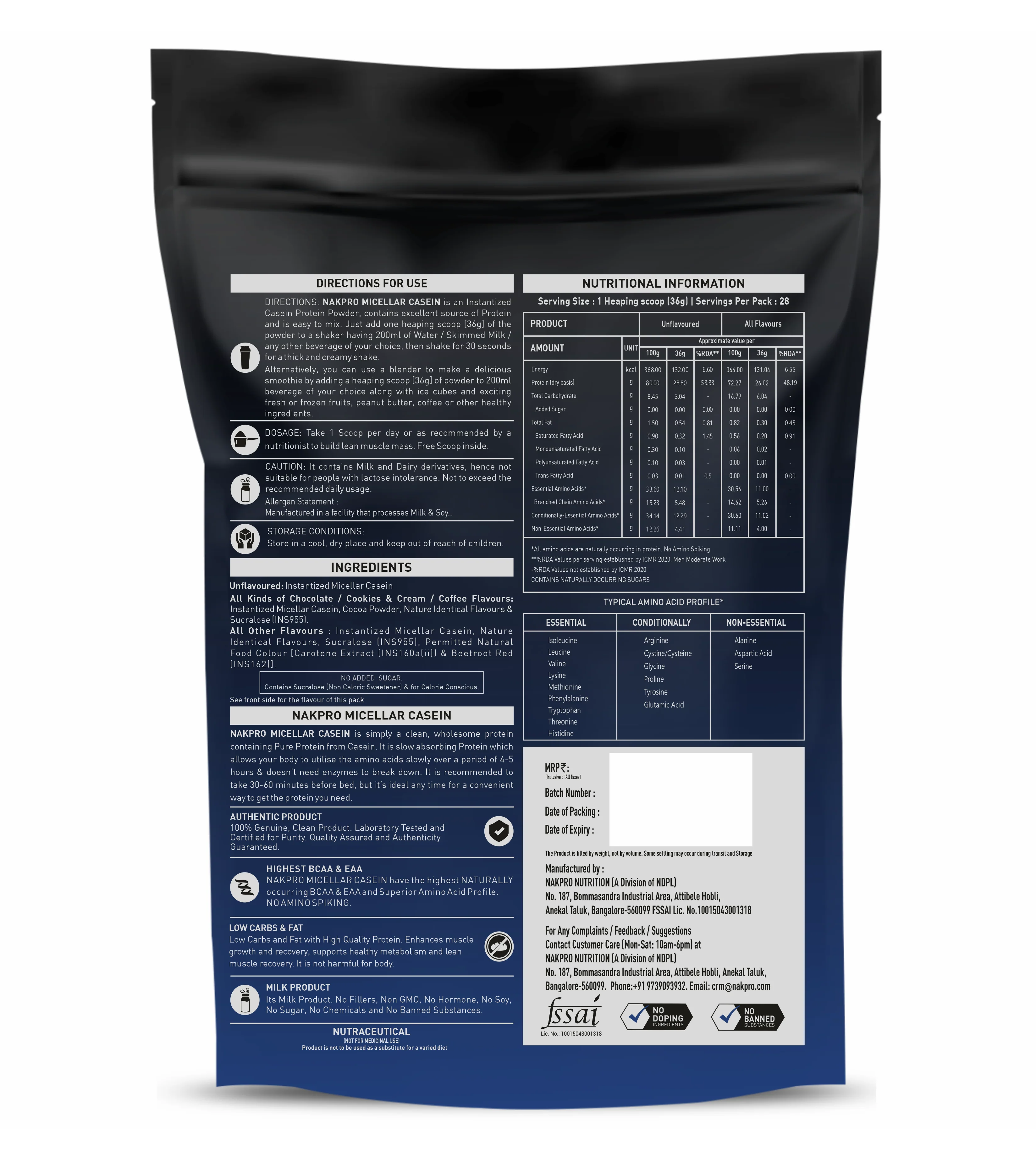 Micellar Casein Protein Powder - Image 165