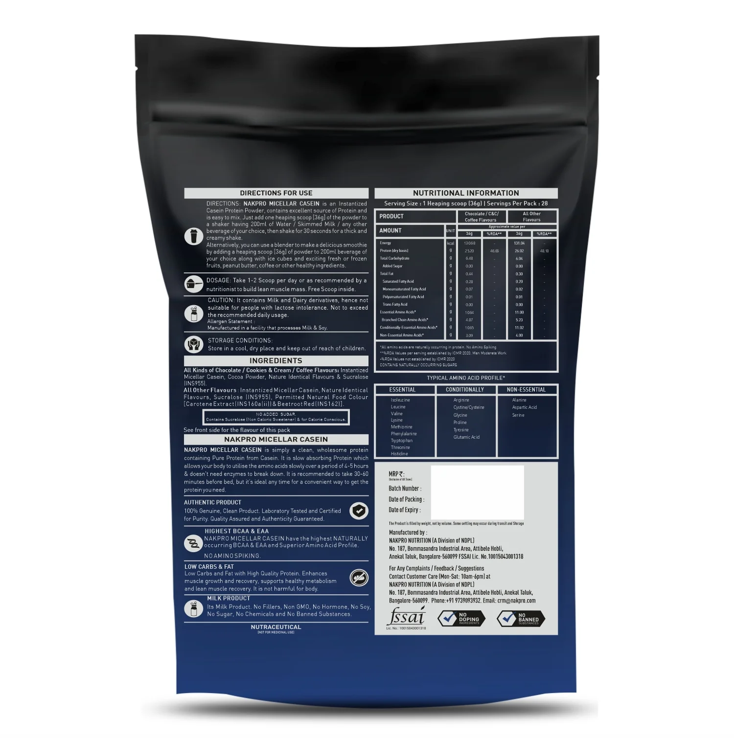 Micellar Casein Protein Powder - Image 176