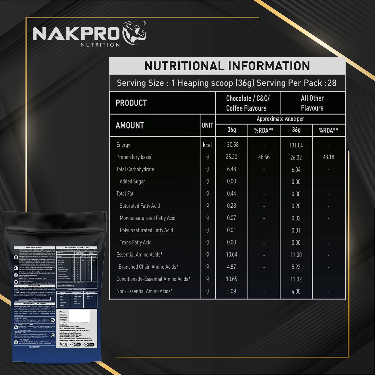 Micellar Casein Protein Powder - Image 181