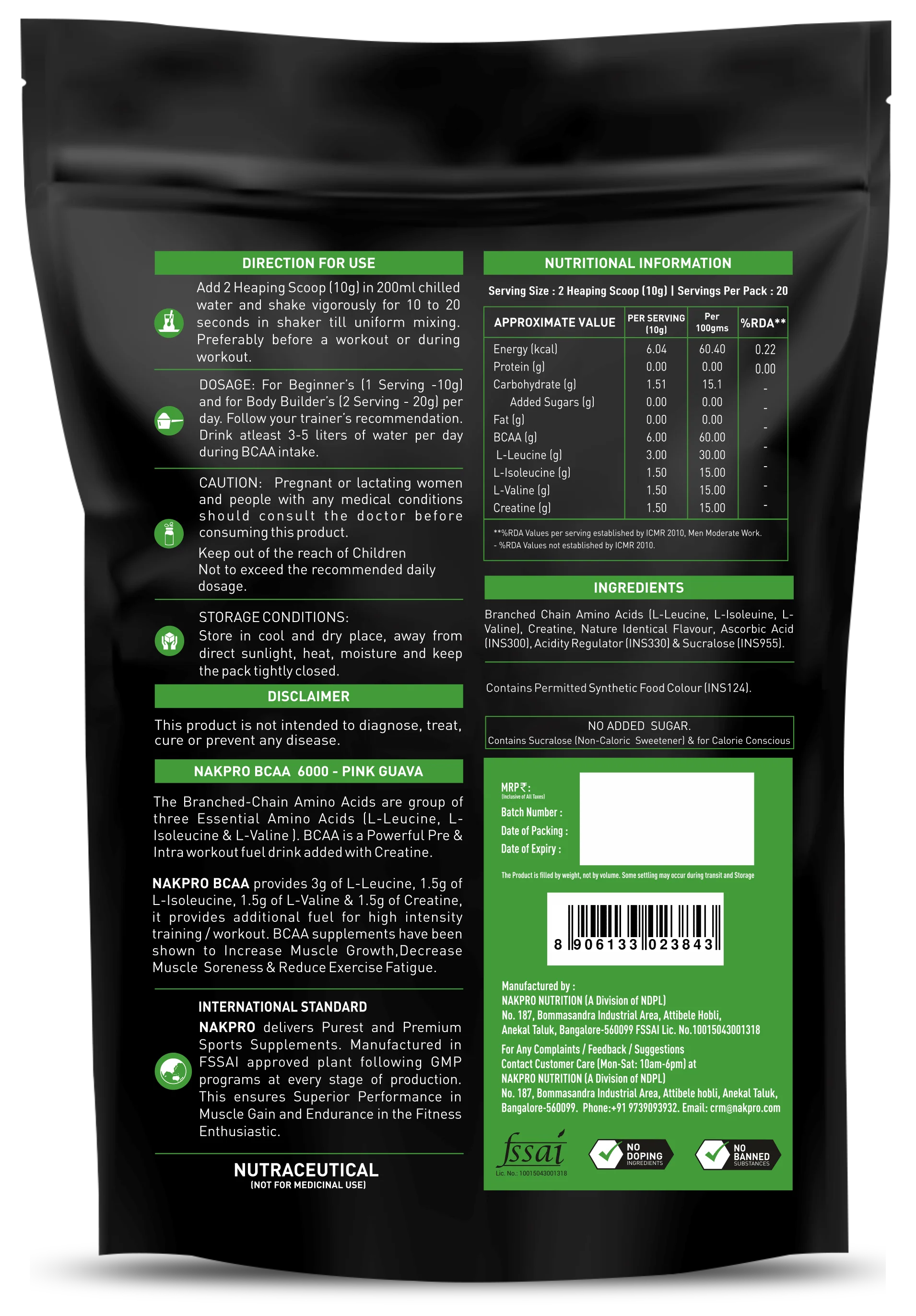 BCAA Powder | Essential Amino Acid - Image 10
