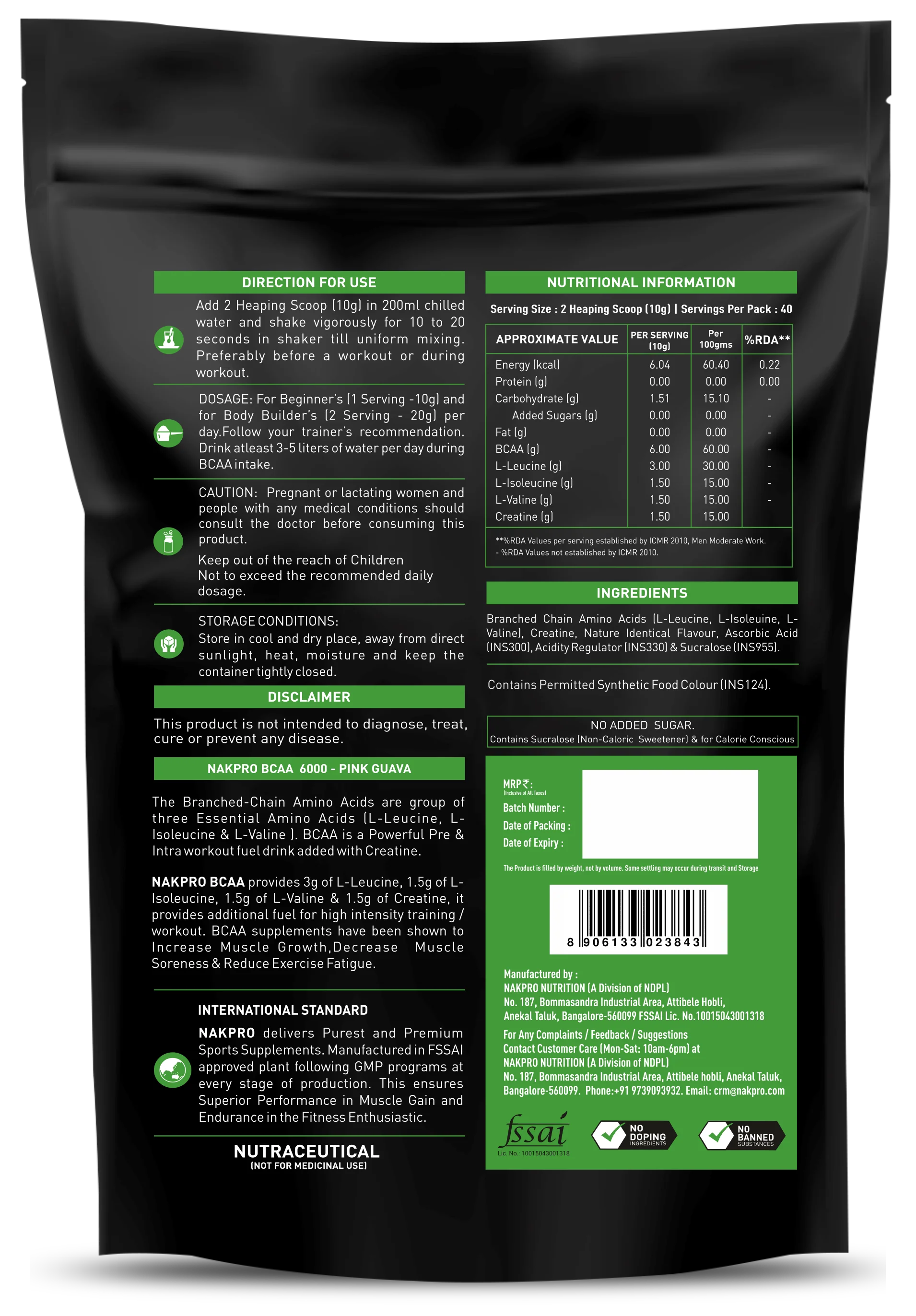 BCAA Powder | Essential Amino Acid - Image 11