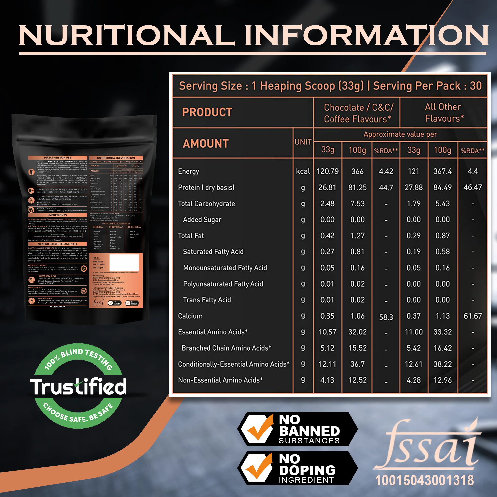 Calcium Caseinate Protein Powder - Image 130