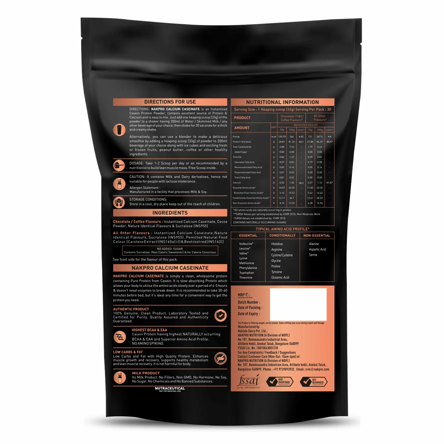 Calcium Caseinate Protein Powder - Image 131