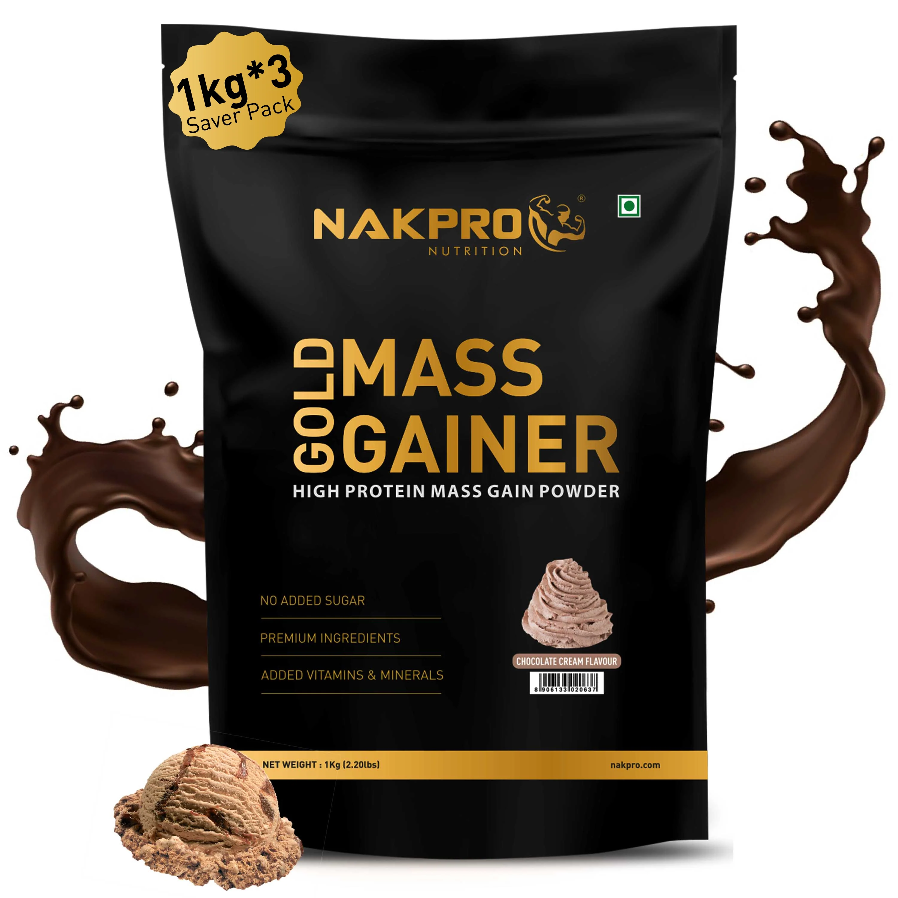 Gold Mass Gainer | High Protein Mass Gainer - Image 21