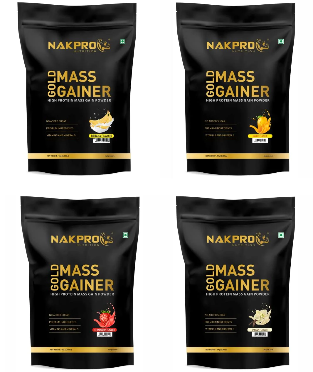 Gold Mass Gainer | High Protein Mass Gainer - Image 3