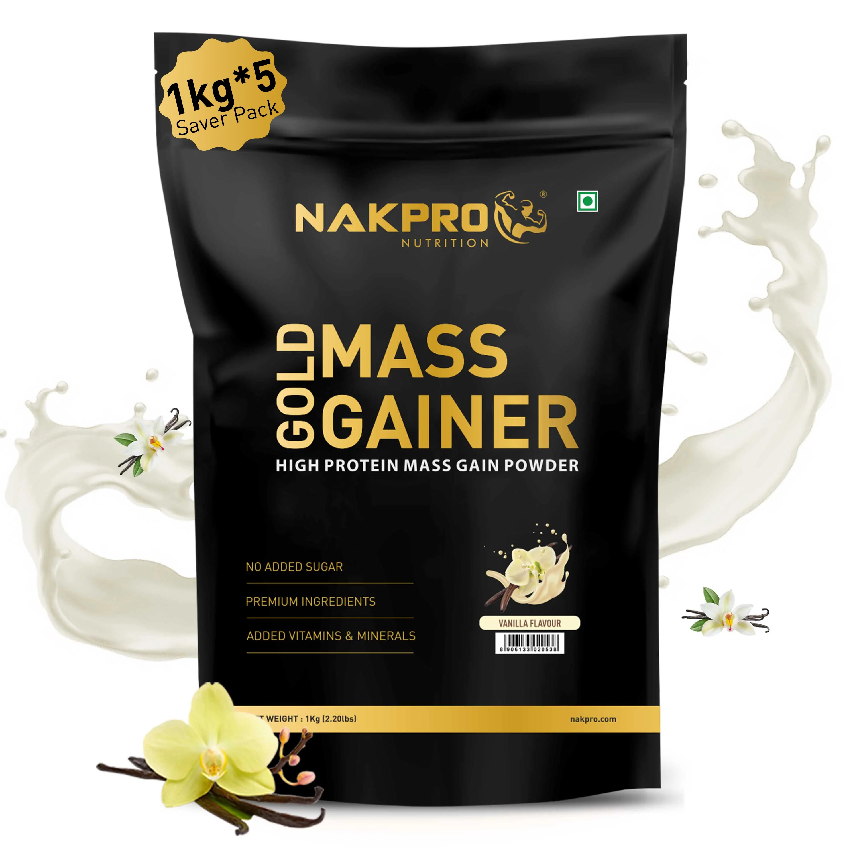 Gold Mass Gainer | High Protein Mass Gainer - Image 34