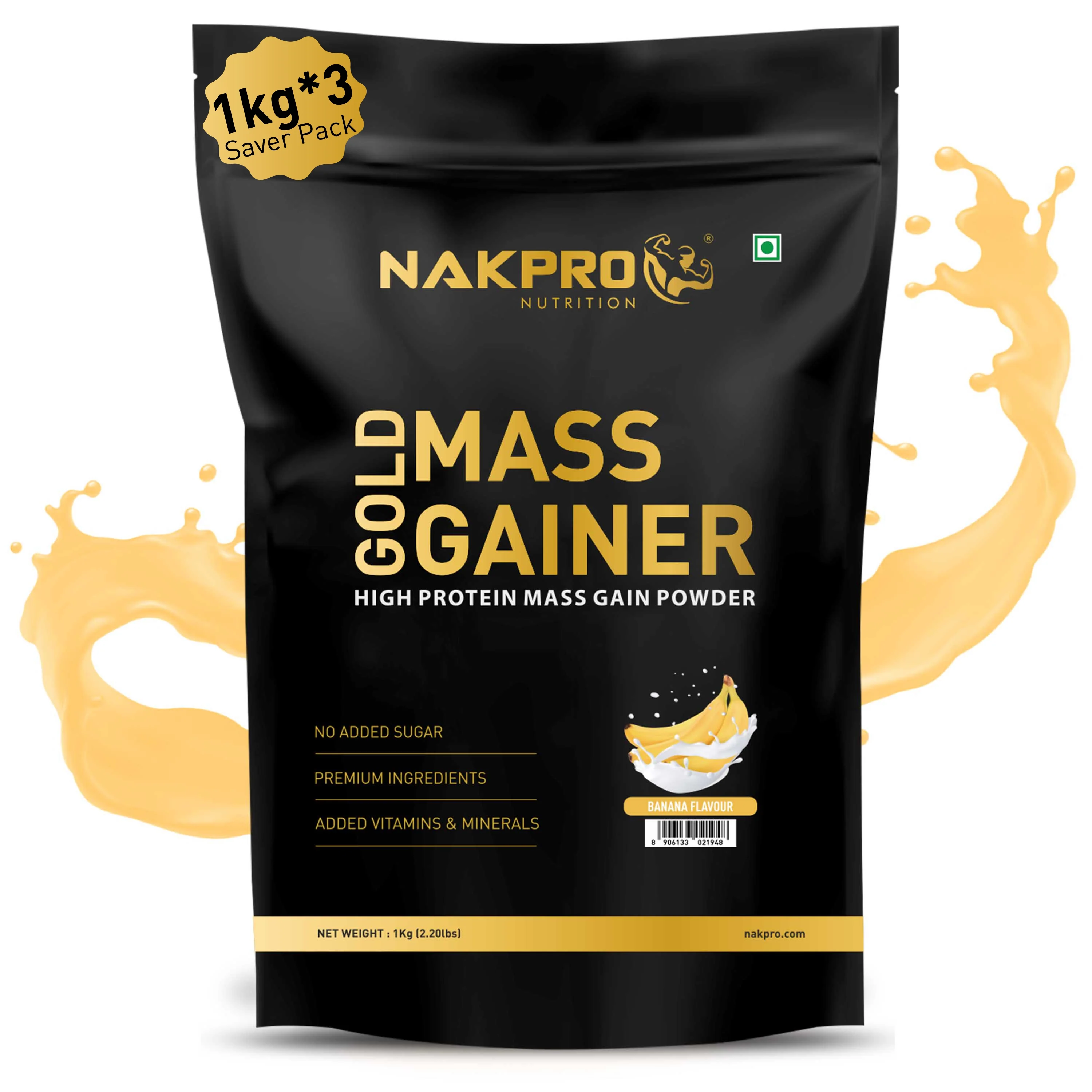 Gold Mass Gainer | High Protein Mass Gainer - Image 6