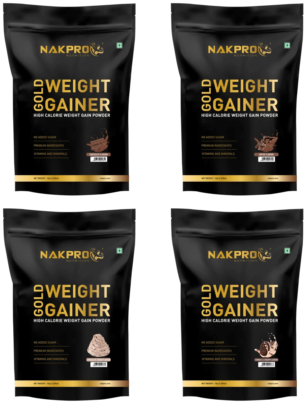 Gold Weight Gainer | High Calorie Weight Gain Powder - Image 15