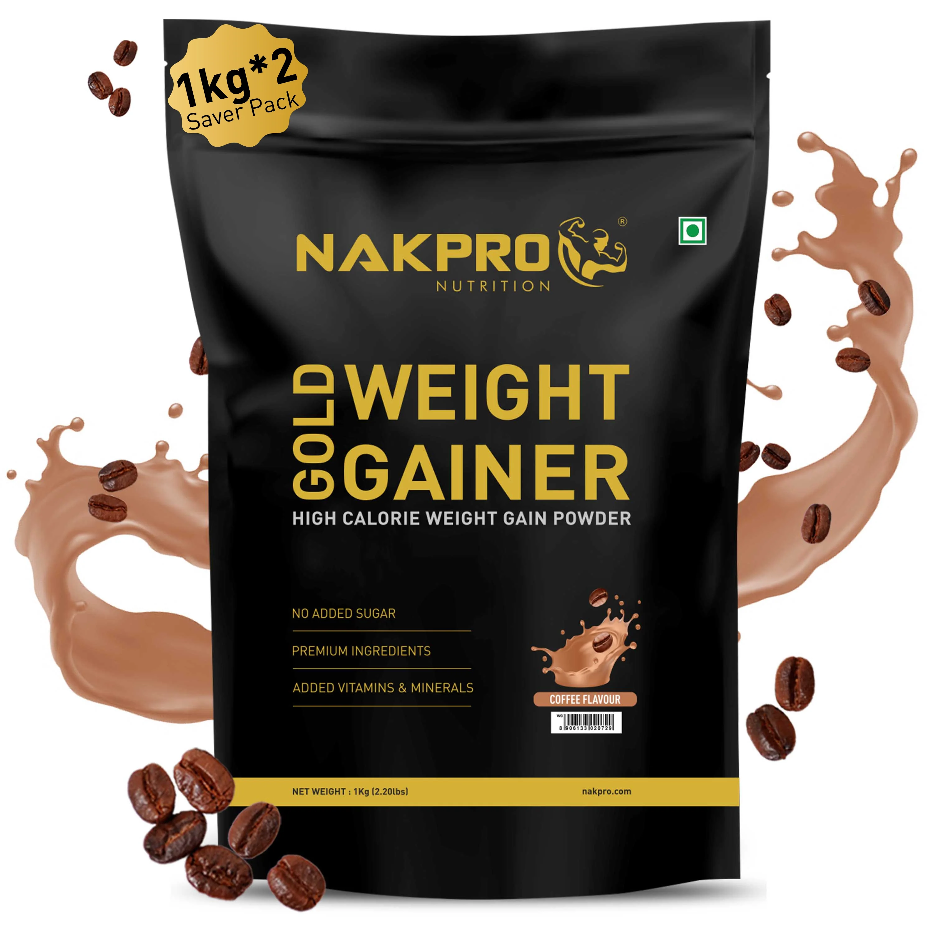Gold Weight Gainer | High Calorie Weight Gain Powder - Image 27