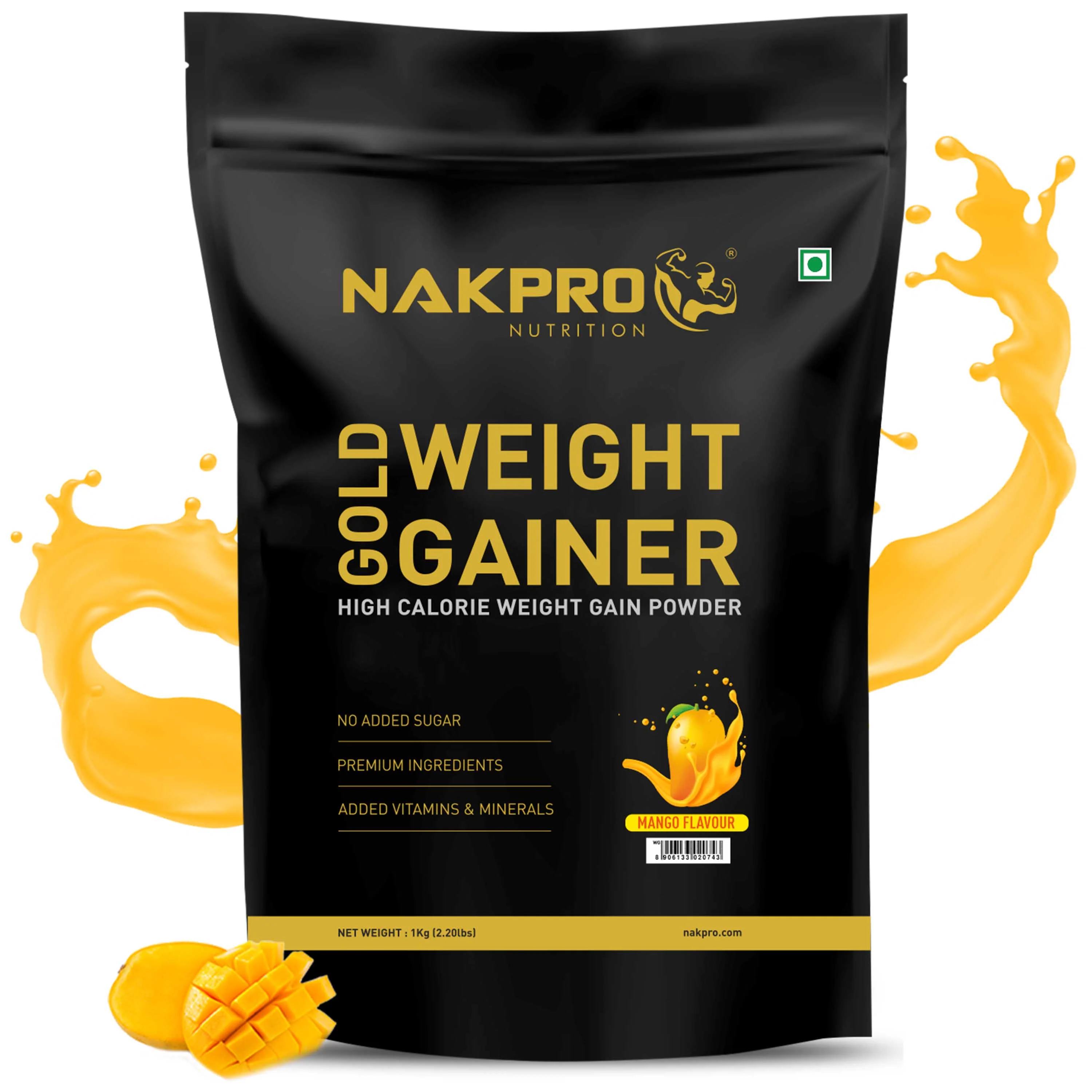 Gold Weight Gainer | High Calorie Weight Gain Powder - Image 38
