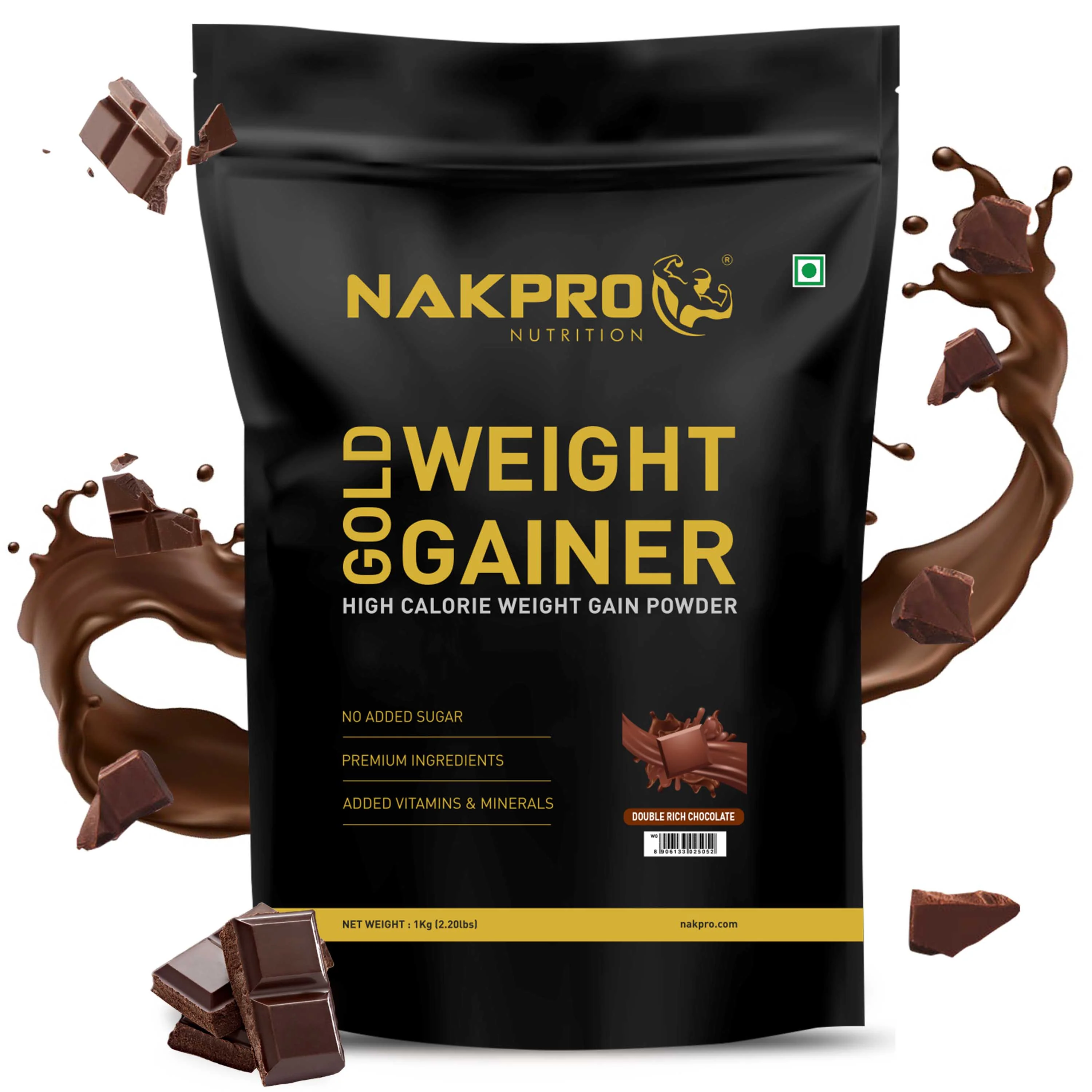 Gold Weight Gainer | High Calorie Weight Gain Powder - Image 48