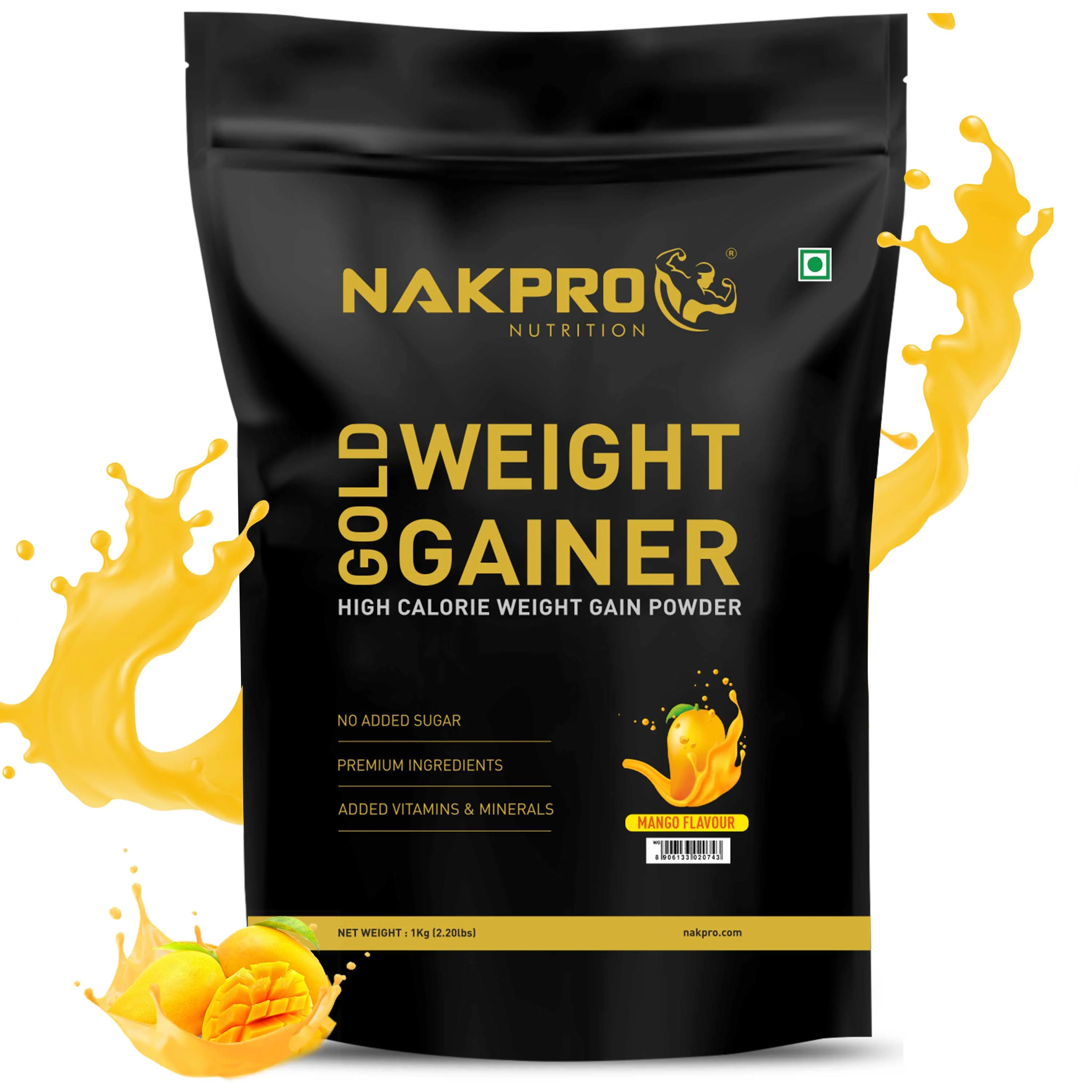 Gold Weight Gainer | High Calorie Weight Gain Powder - Image 69