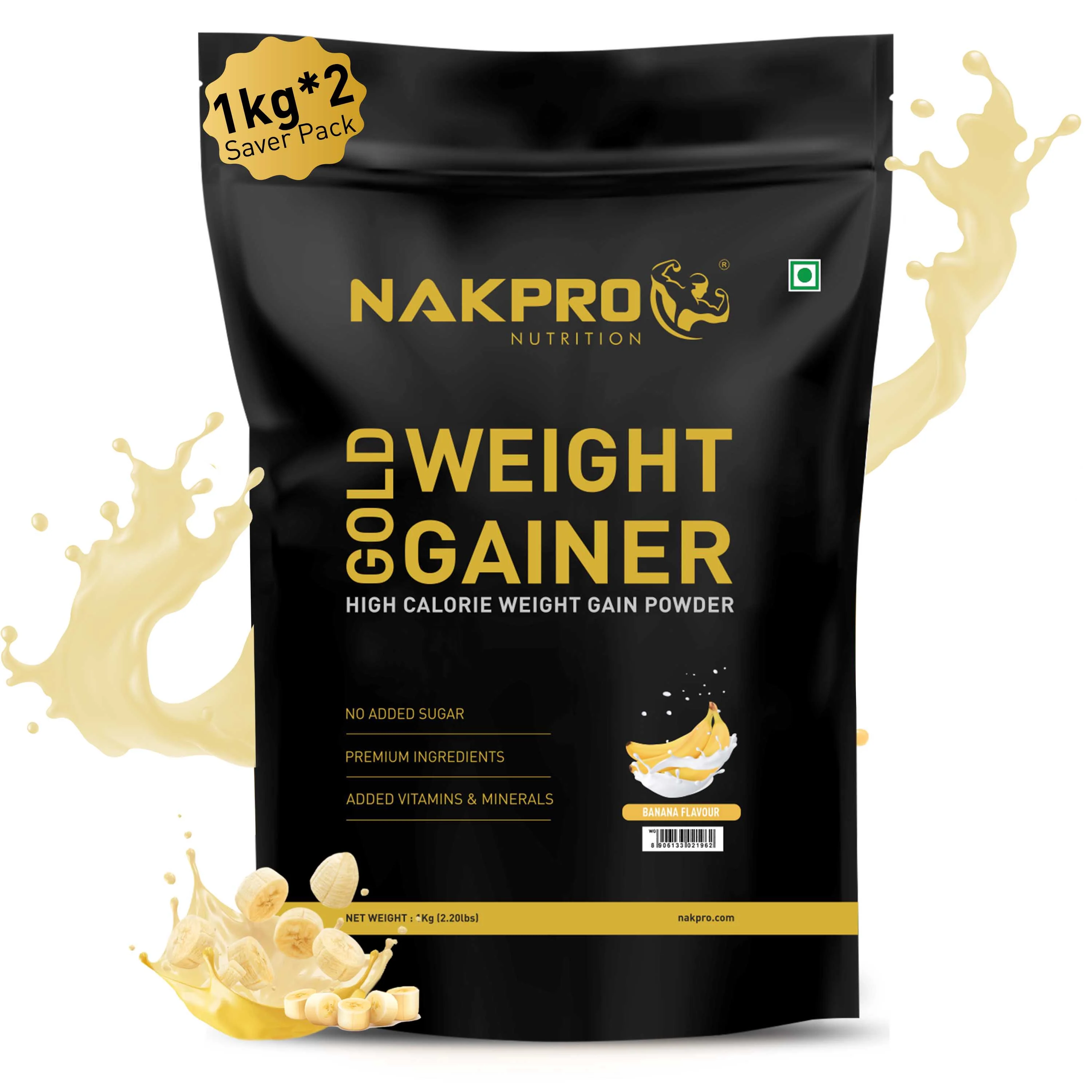 Gold Weight Gainer | High Calorie Weight Gain Powder - Image 73