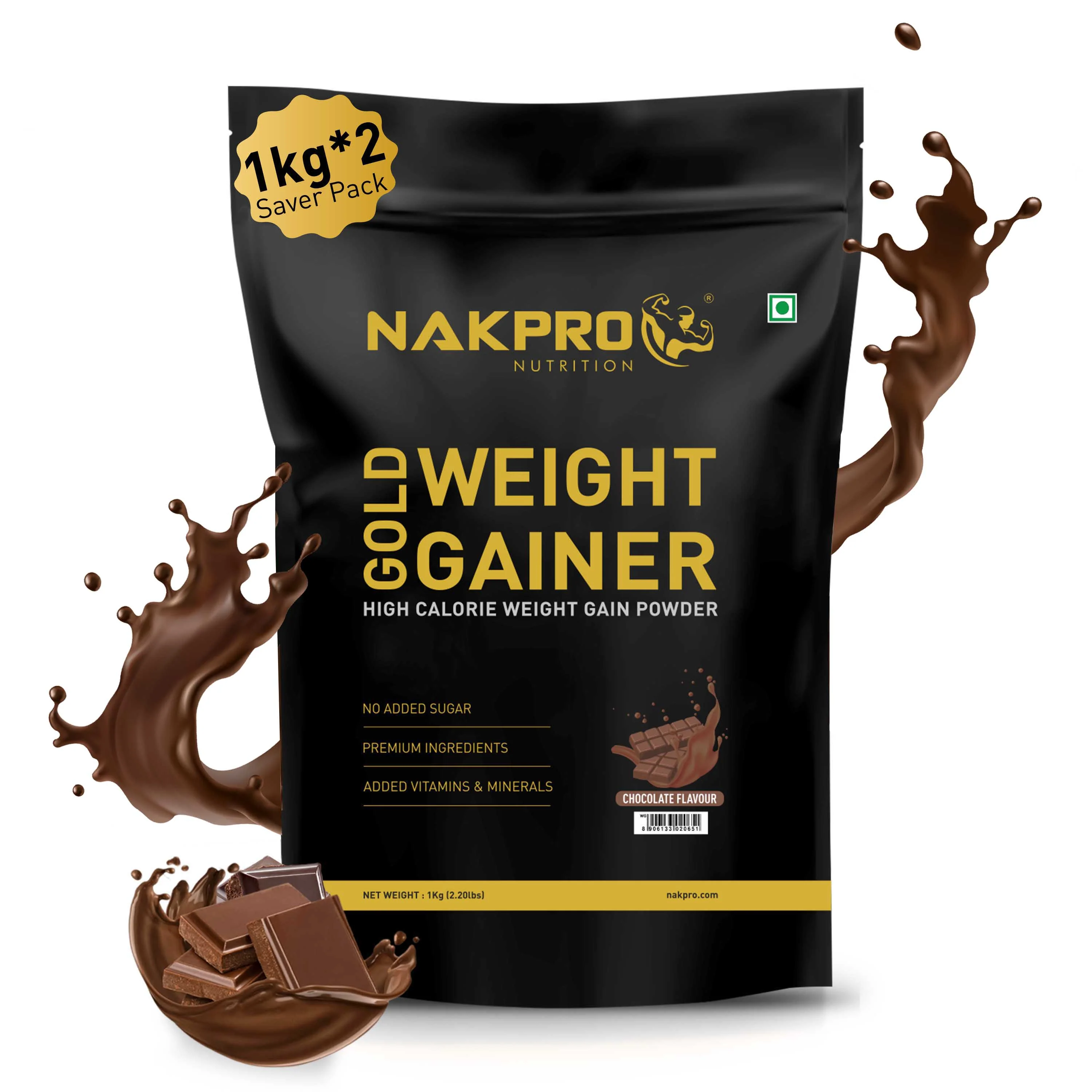 Gold Weight Gainer | High Calorie Weight Gain Powder - Image 74
