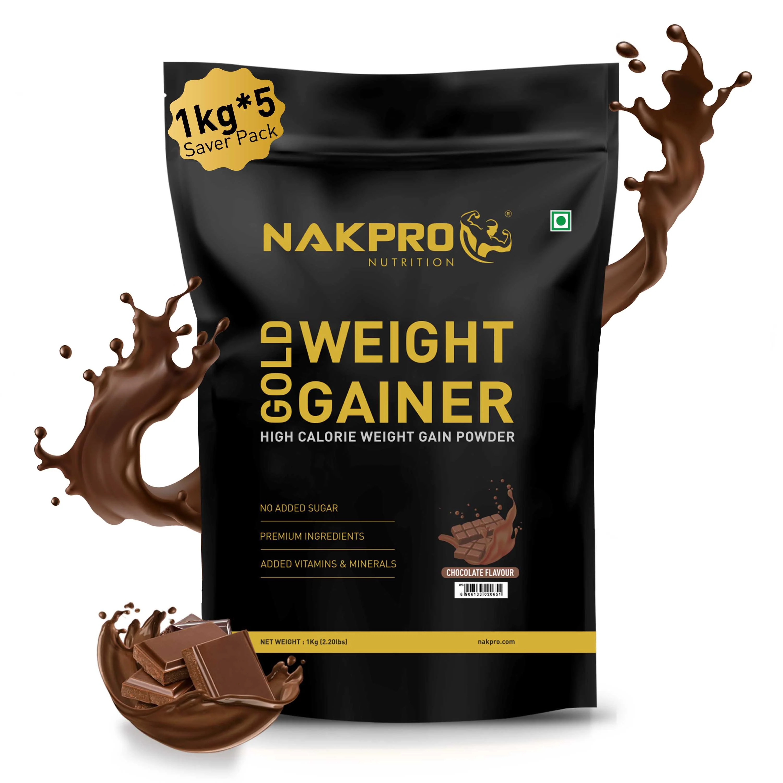 Gold Weight Gainer | High Calorie Weight Gain Powder - Image 92