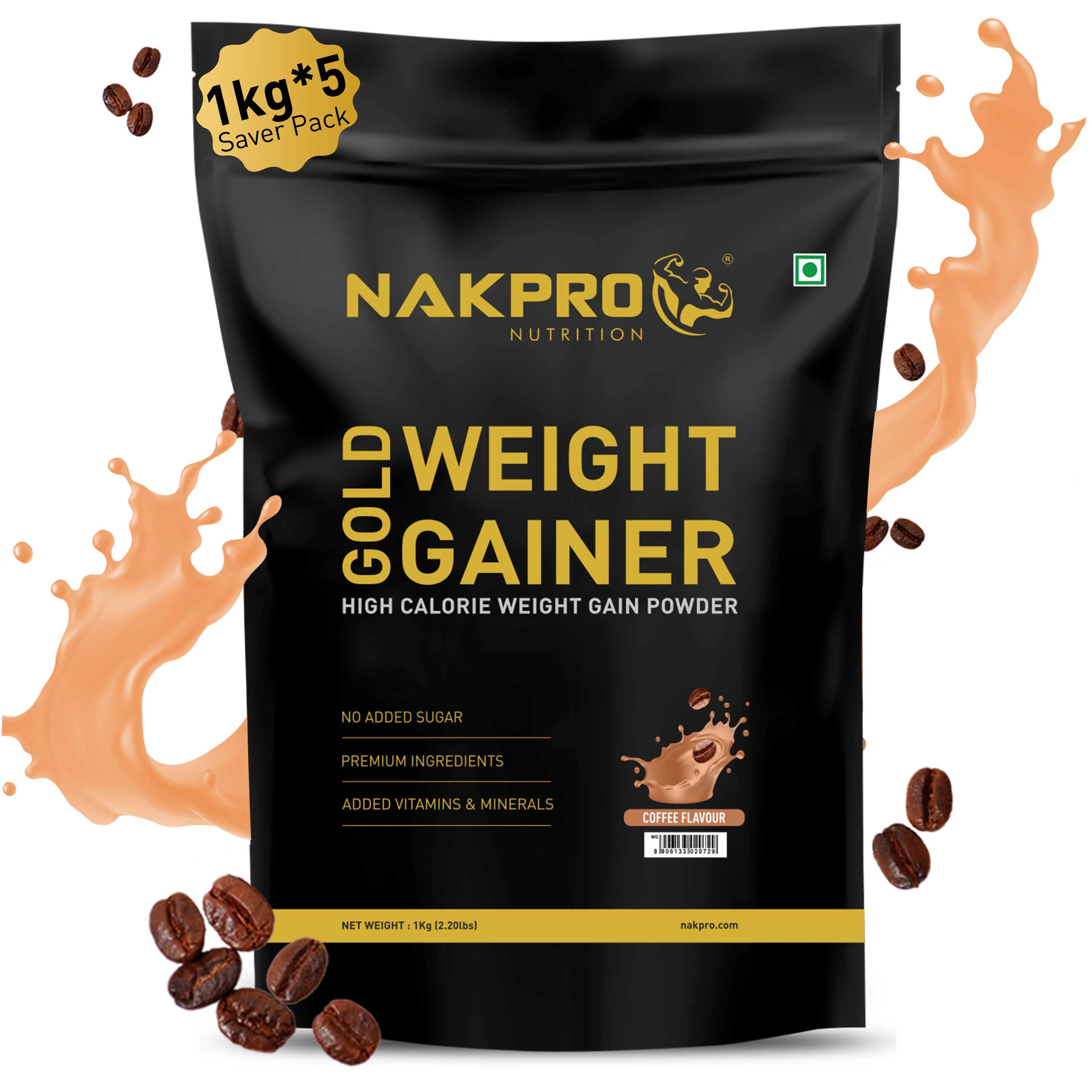 Gold Weight Gainer | High Calorie Weight Gain Powder - Image 93