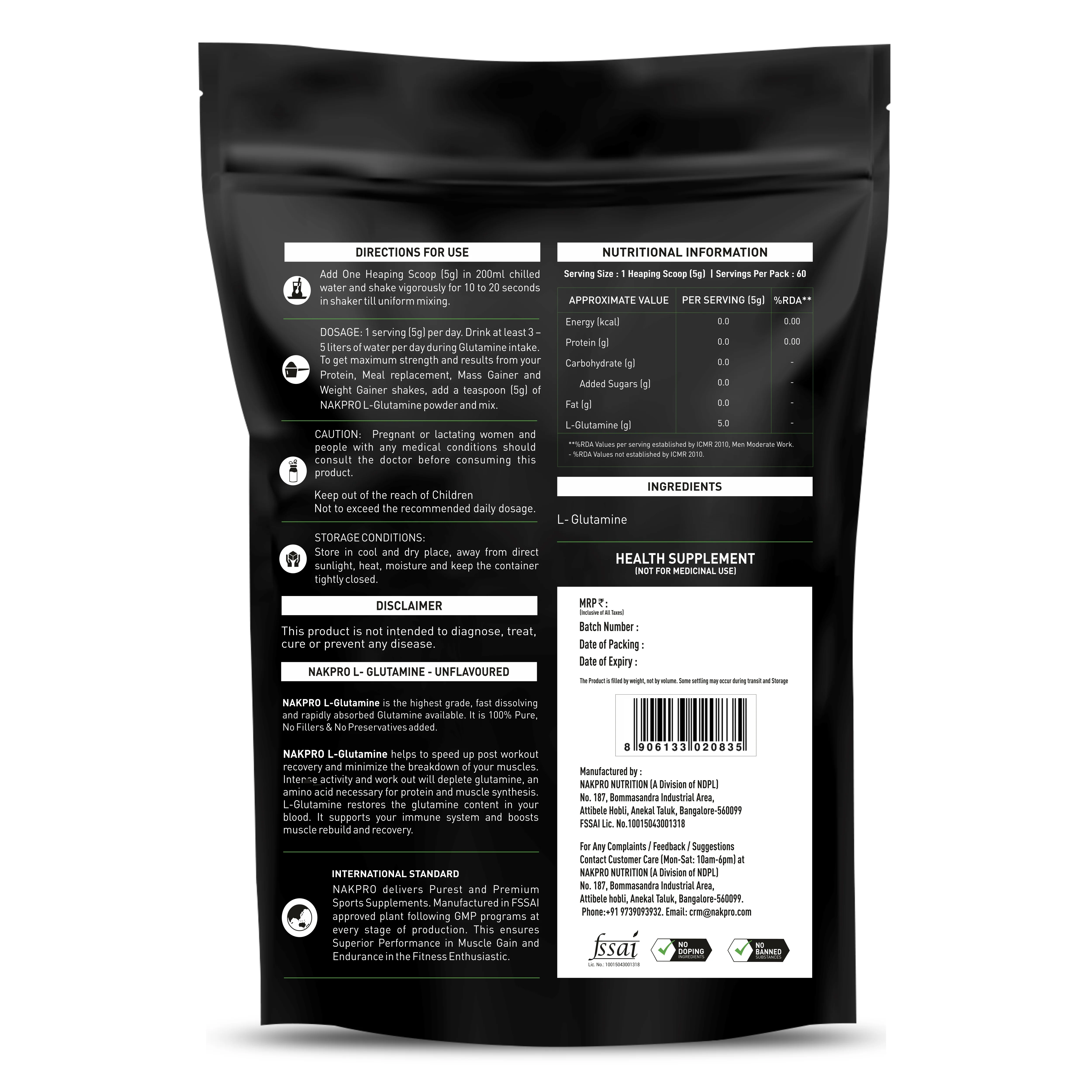 L-Glutamine | Essential Amino Acid - Image 3