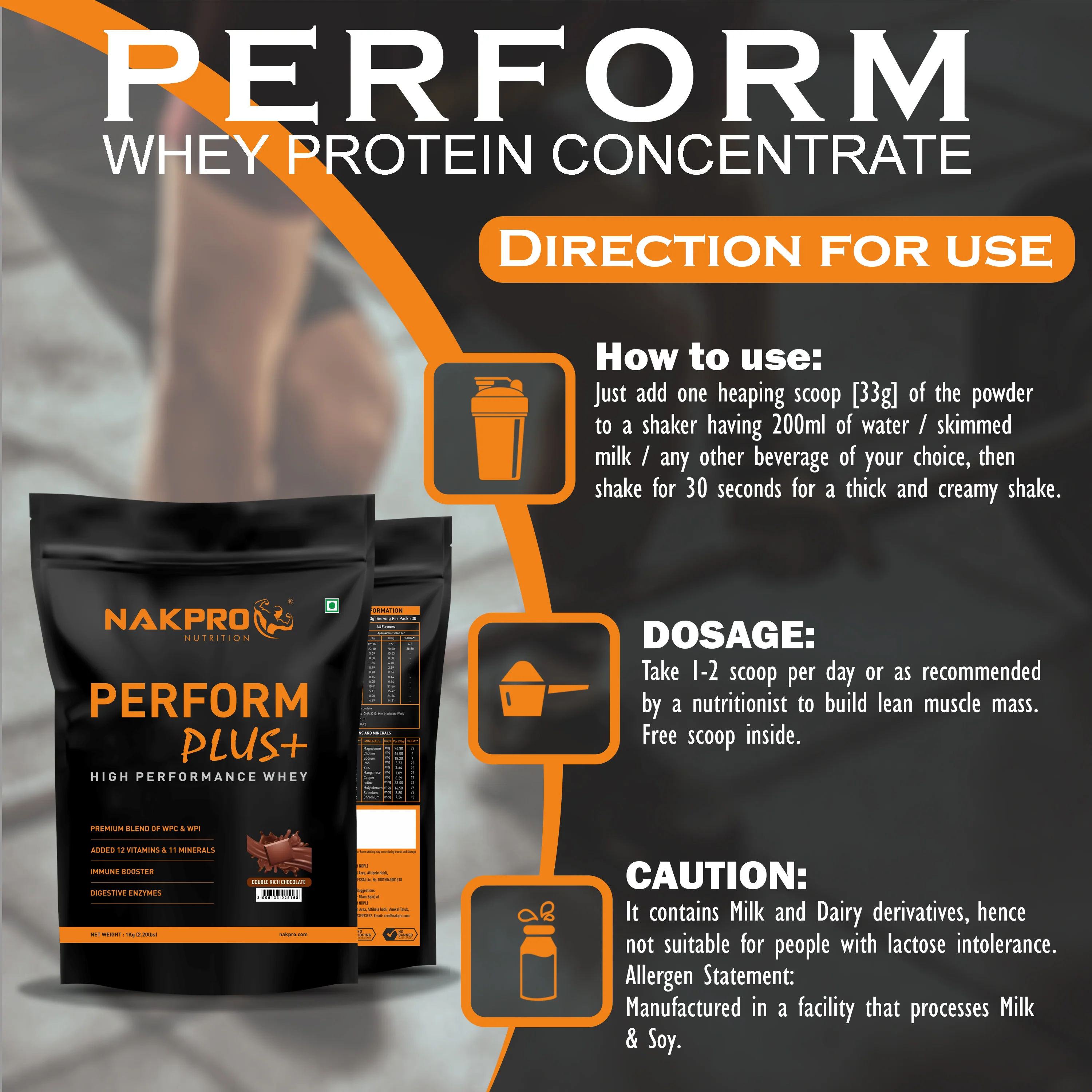 Perform Plus+ Whey Protein Blend - Image 57