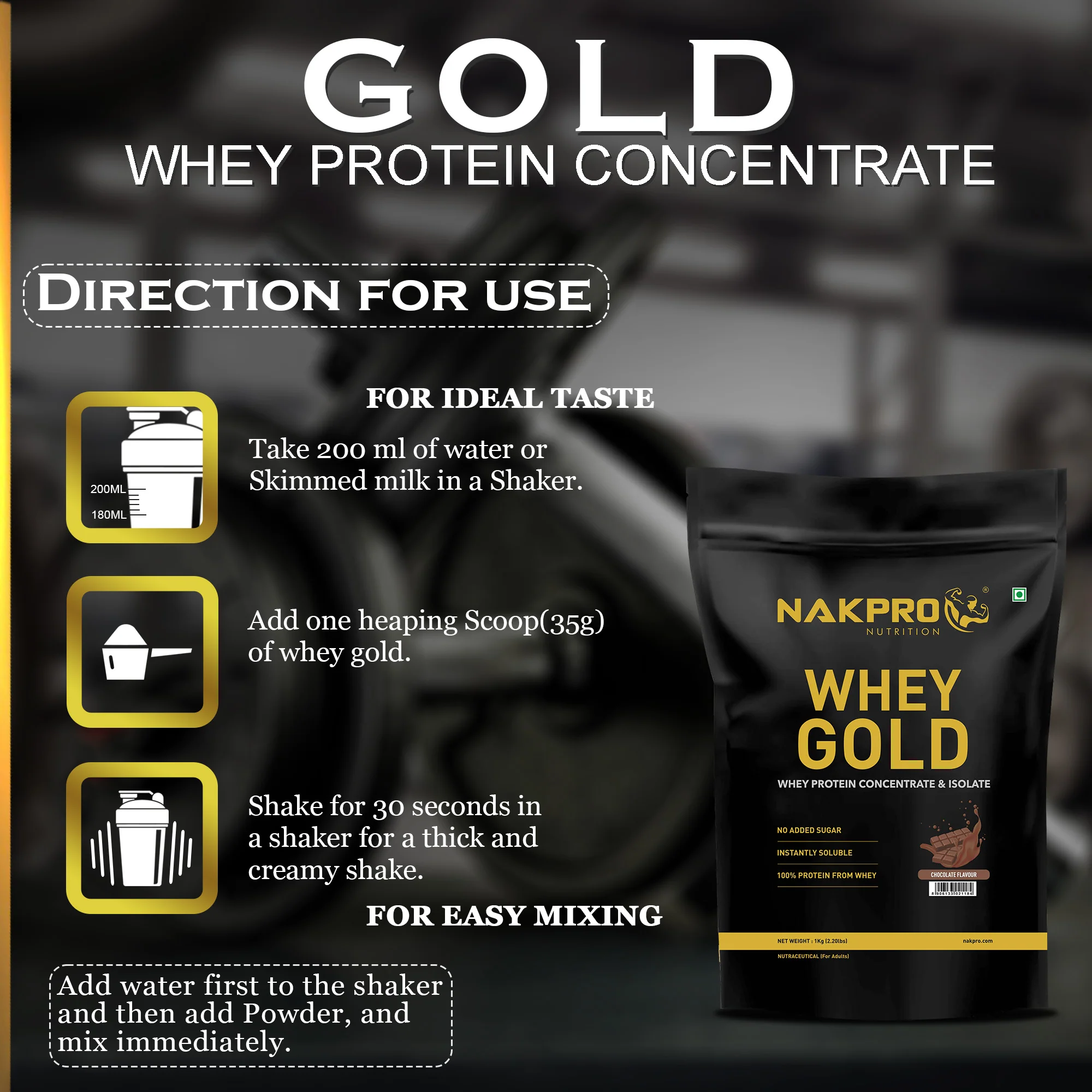 Whey Gold Whey Protein Blend - Image 41
