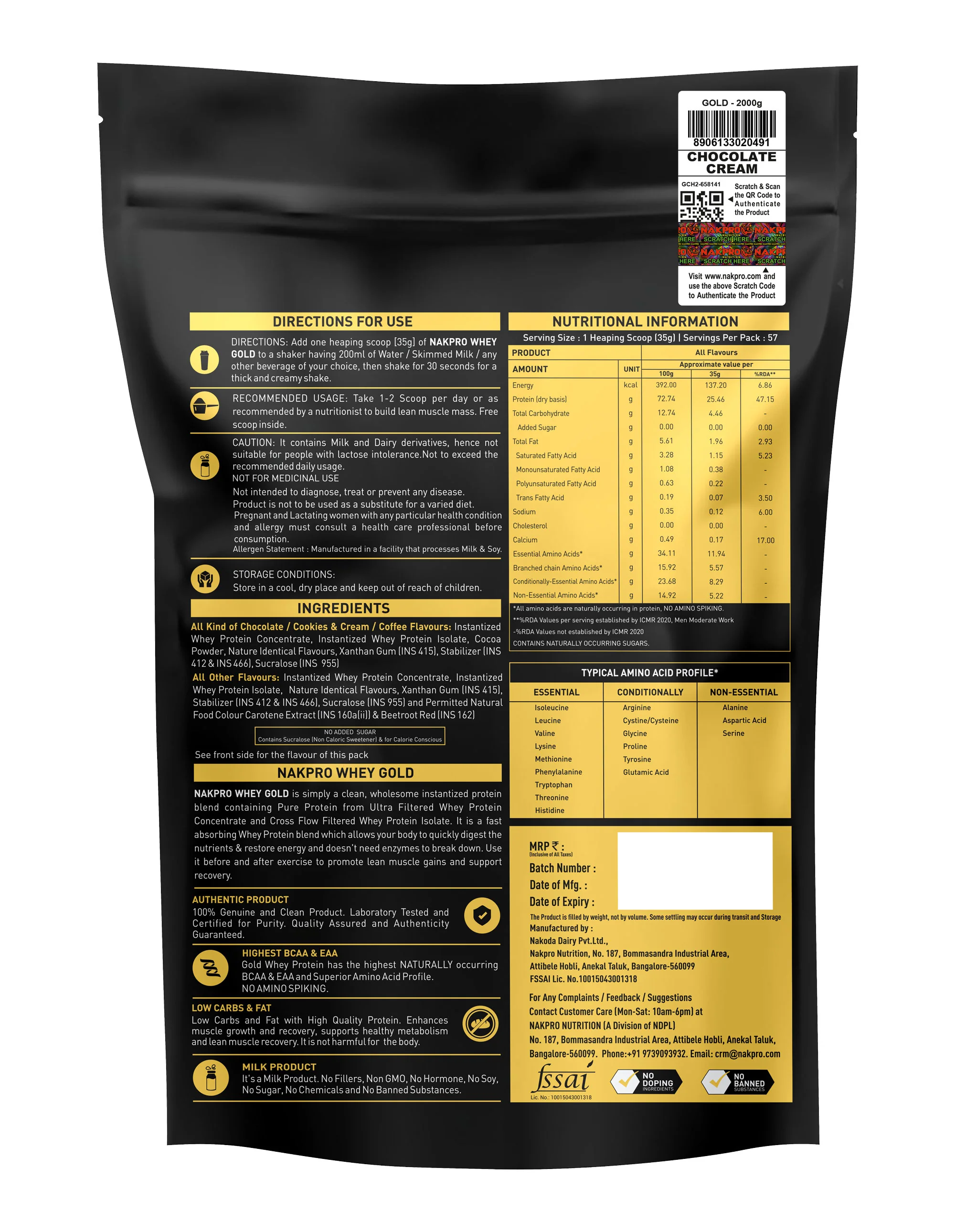 Whey Gold Whey Protein Blend - Image 73