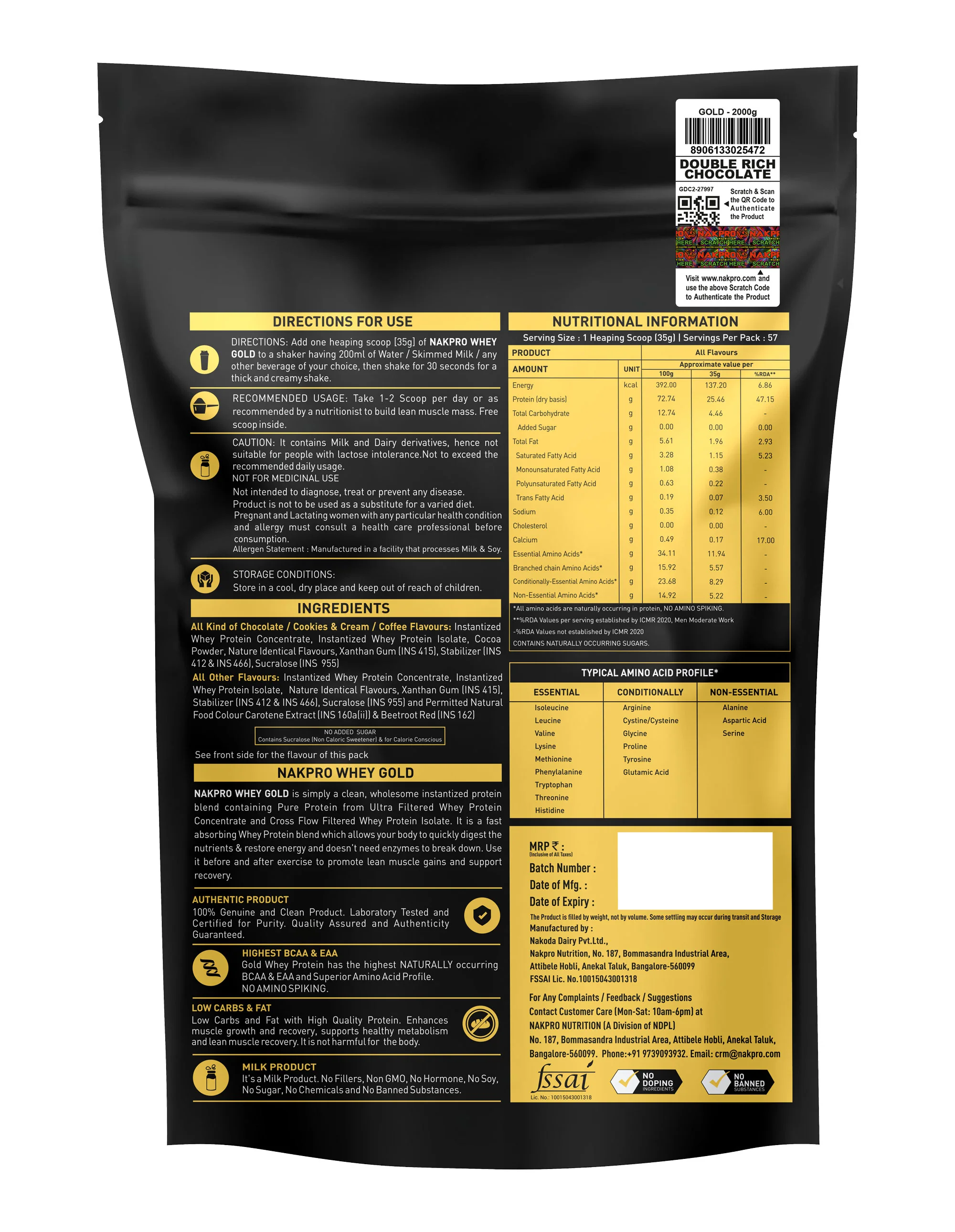 Whey Gold Whey Protein Blend - Image 74