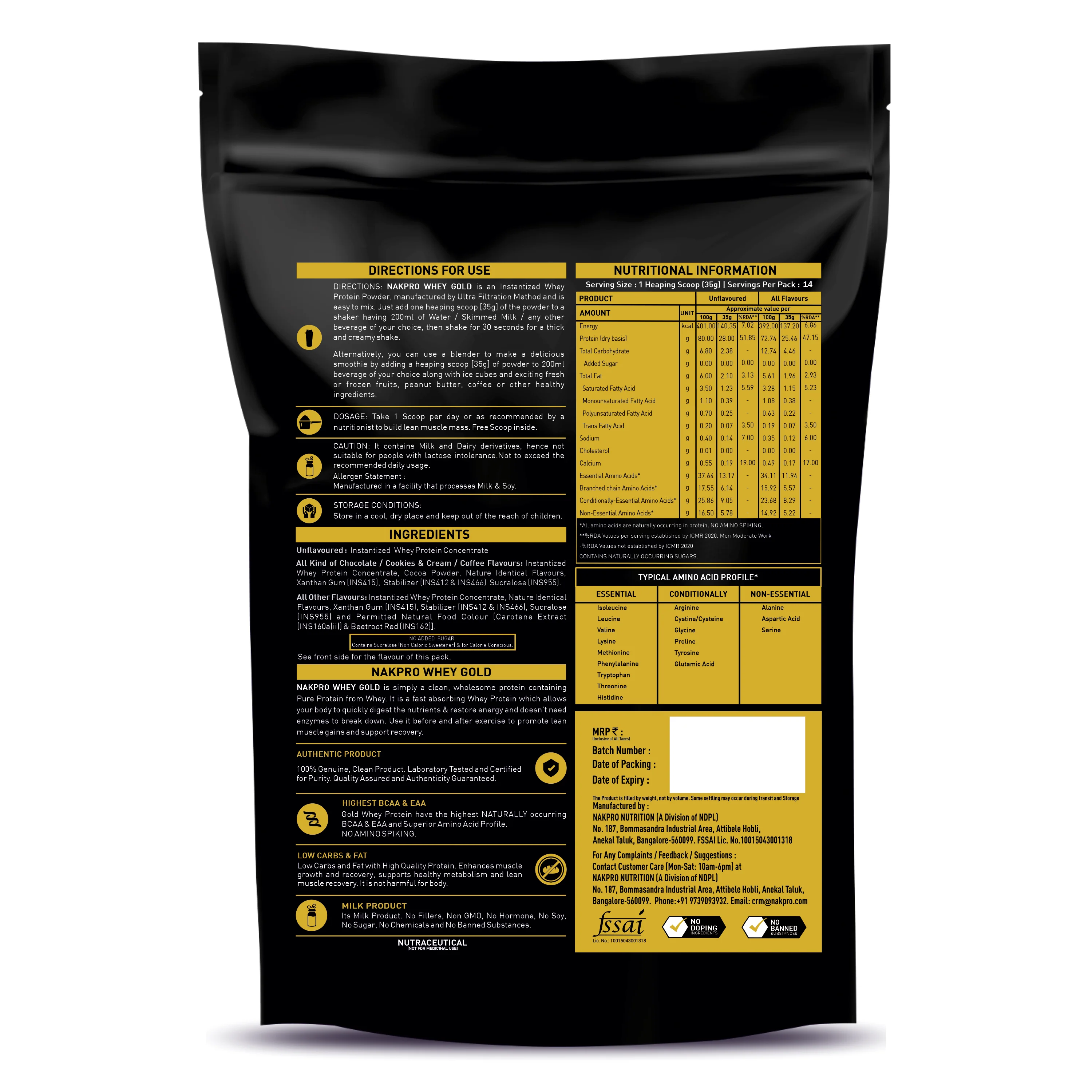 Whey Gold Whey Protein Blend - Image 83
