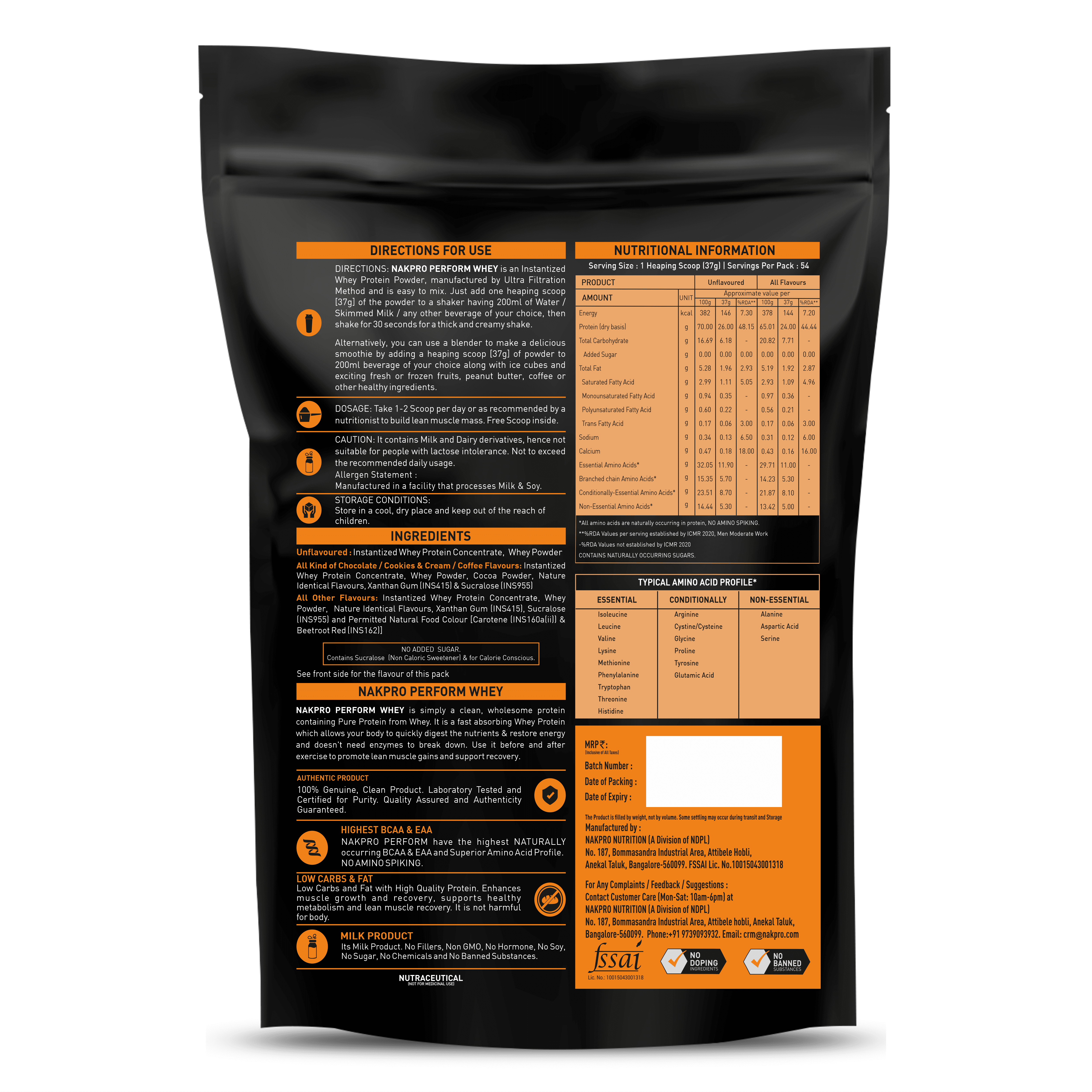 Perform Whey Protein Concentrate - Image 49