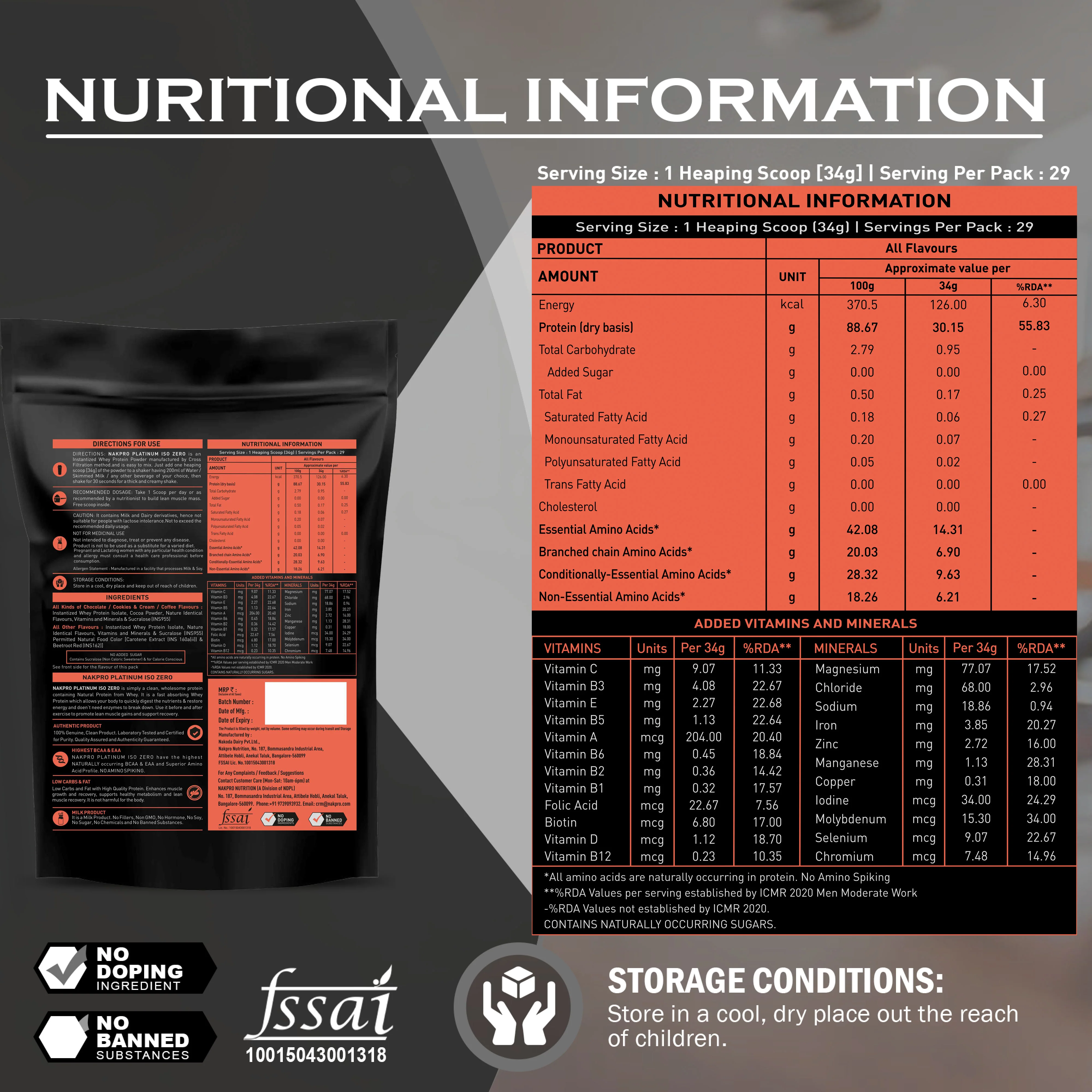 Platinum ISO Zero Whey Protein Isolate - Image 16