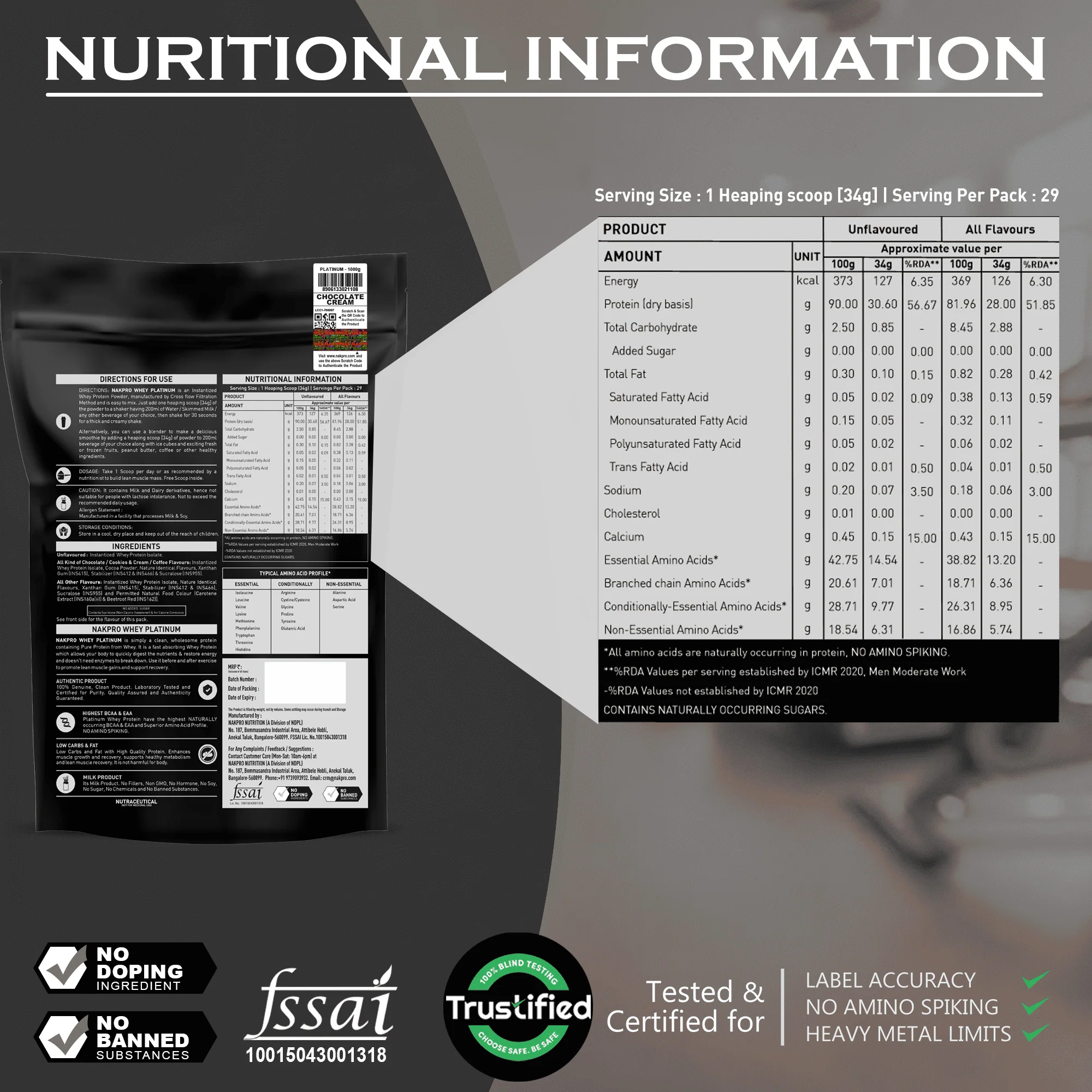 Platinum 100% Whey Protein Isolate - Image 130