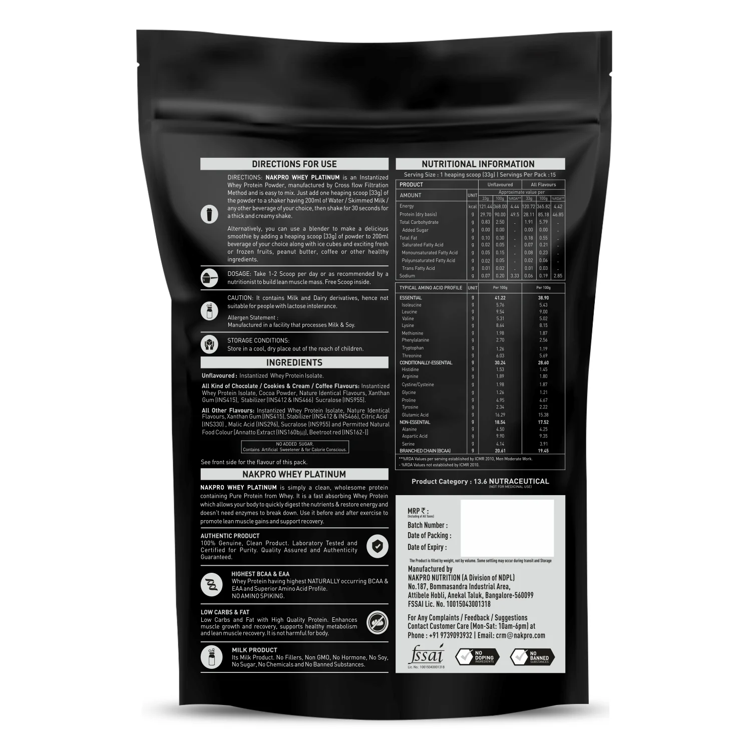 Platinum 100% Whey Protein Isolate - Image 22