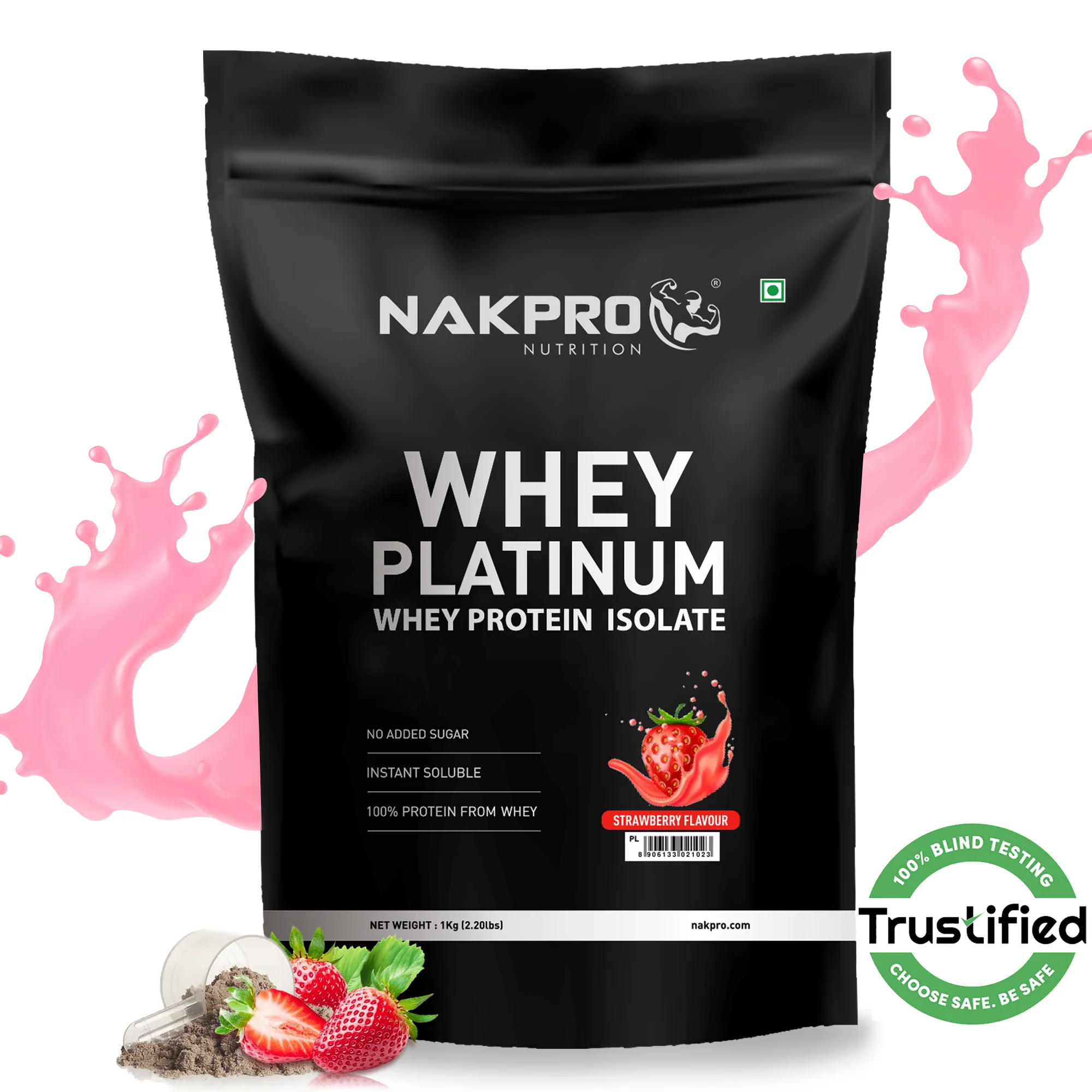 Platinum 100% Whey Protein Isolate - Image 95