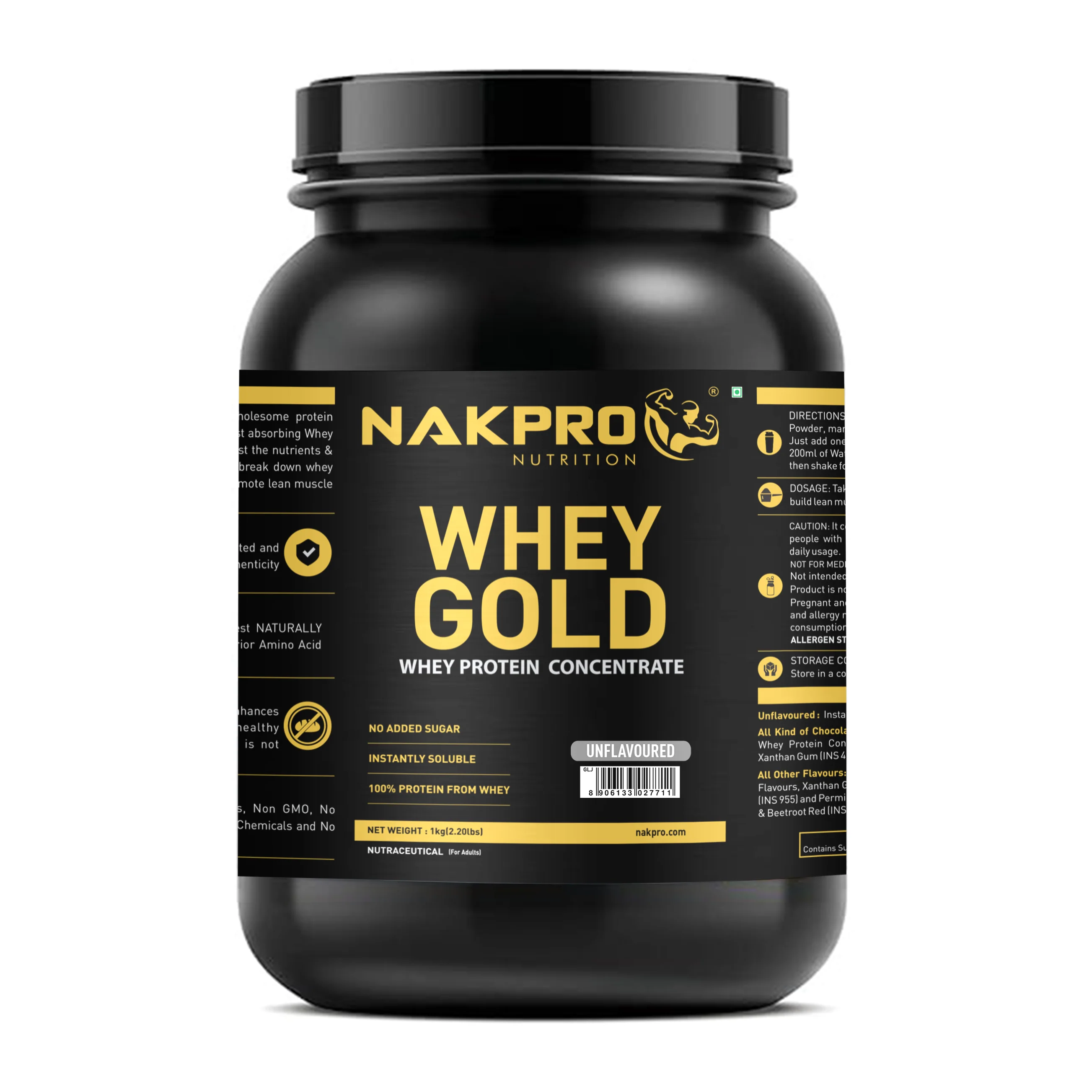 Nakpro Whey Gold Protein Concentrate - Image 8